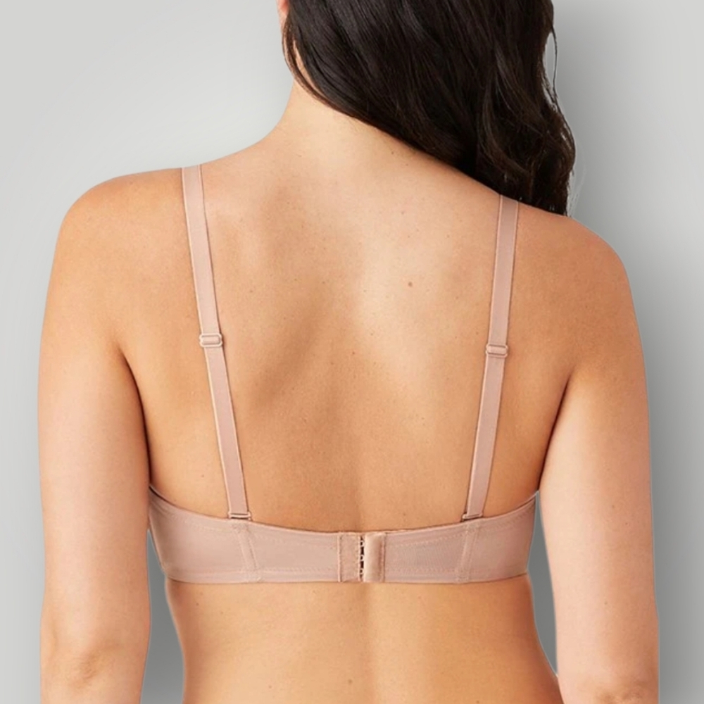 Wacoal 854119 Full Coverage Underwire Bra 42DDD Nude Beige Plus Size T-Shirt - Picture 14 of 14